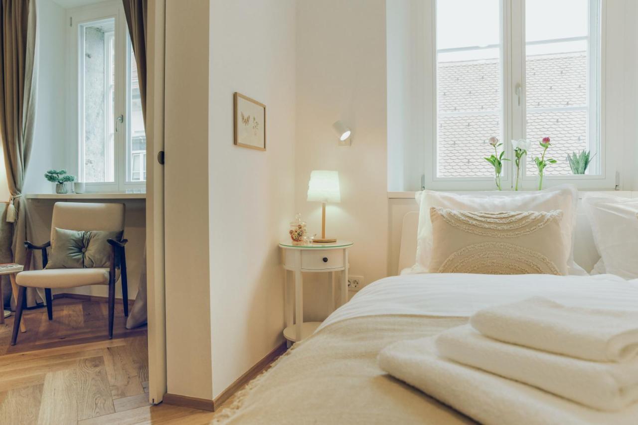 Stylish Apartment In Historical Center Laibach Exterior foto